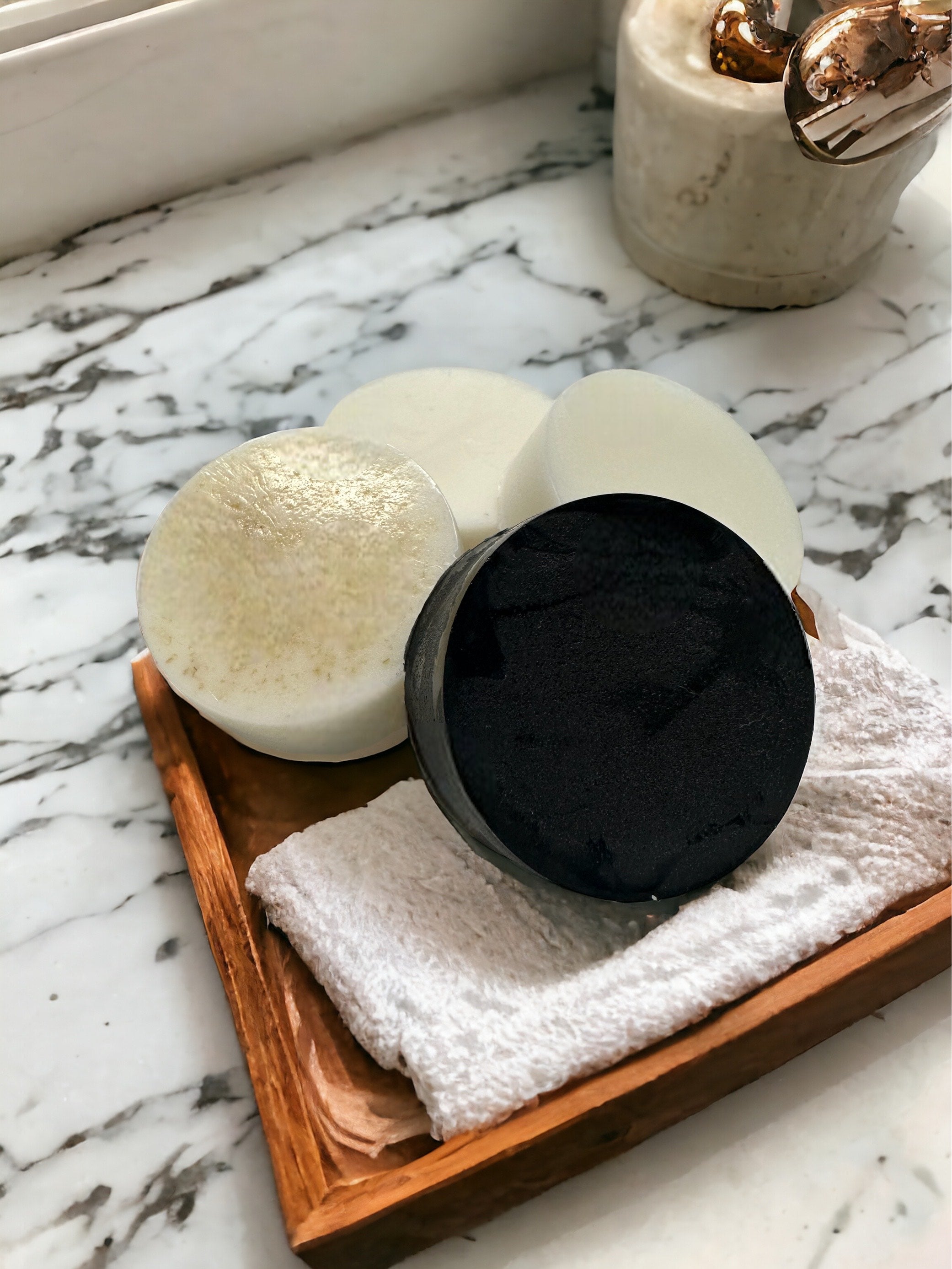 Round Mini Soaps Mini Soap Sampler โ Cleanse Co.
